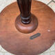 Tripod marble pedestal table