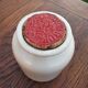 Sandstone mustard pot