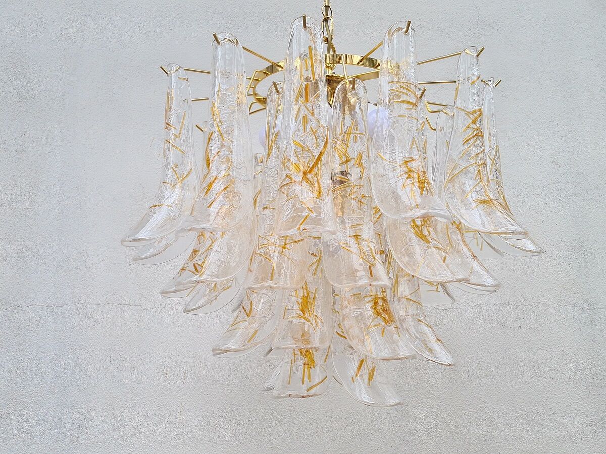 Murano petal tulipano chandelier