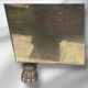 Vintage French fireplace basket for wood