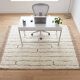 Handmade pure wool rug, custom size 2/3 m.