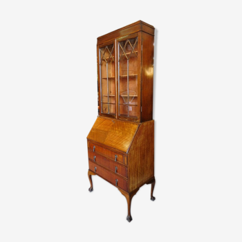 Bureau secretaire vitrine pieds griffes