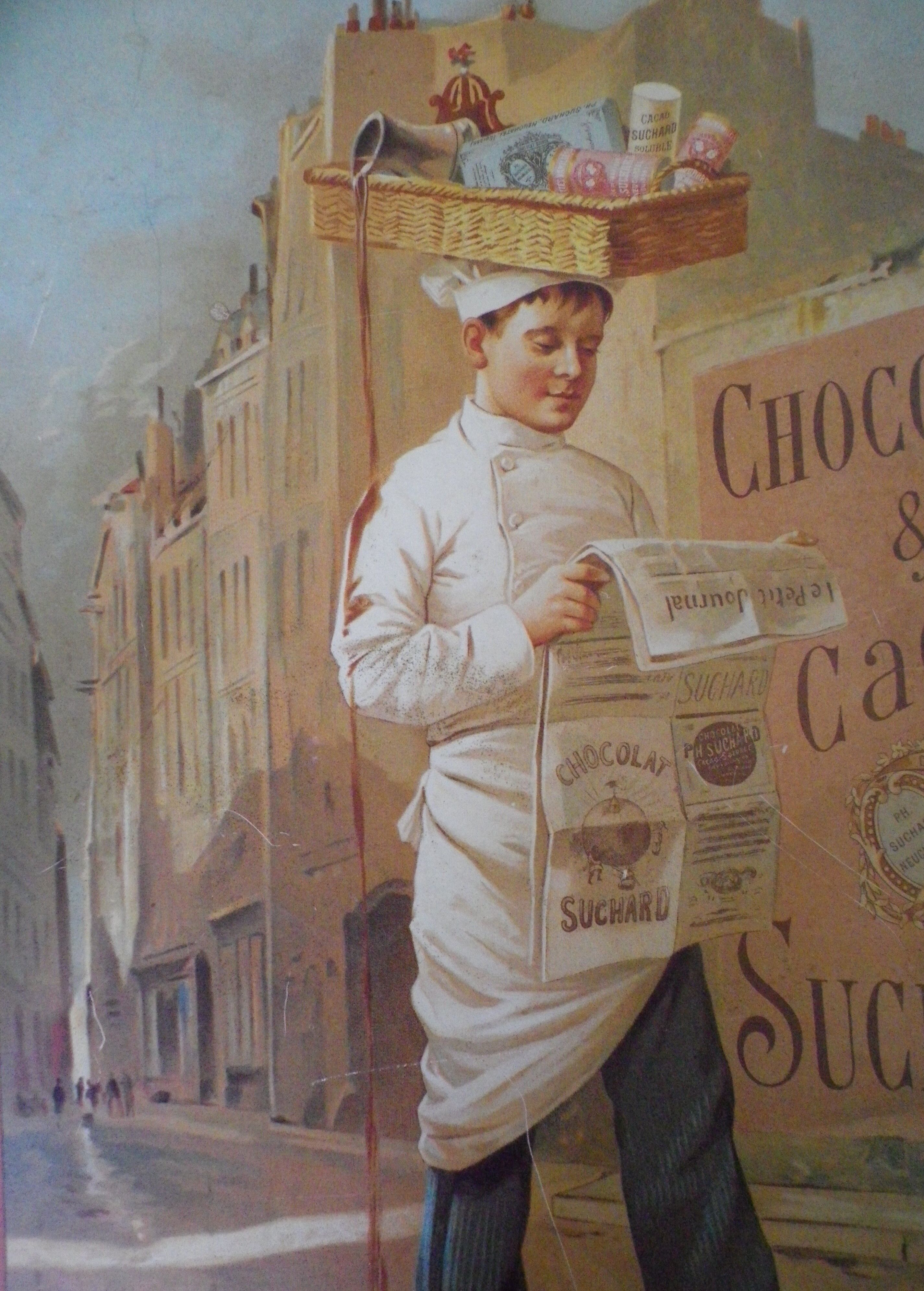 Advertising poster "chocolat suchard" Bernard Carant