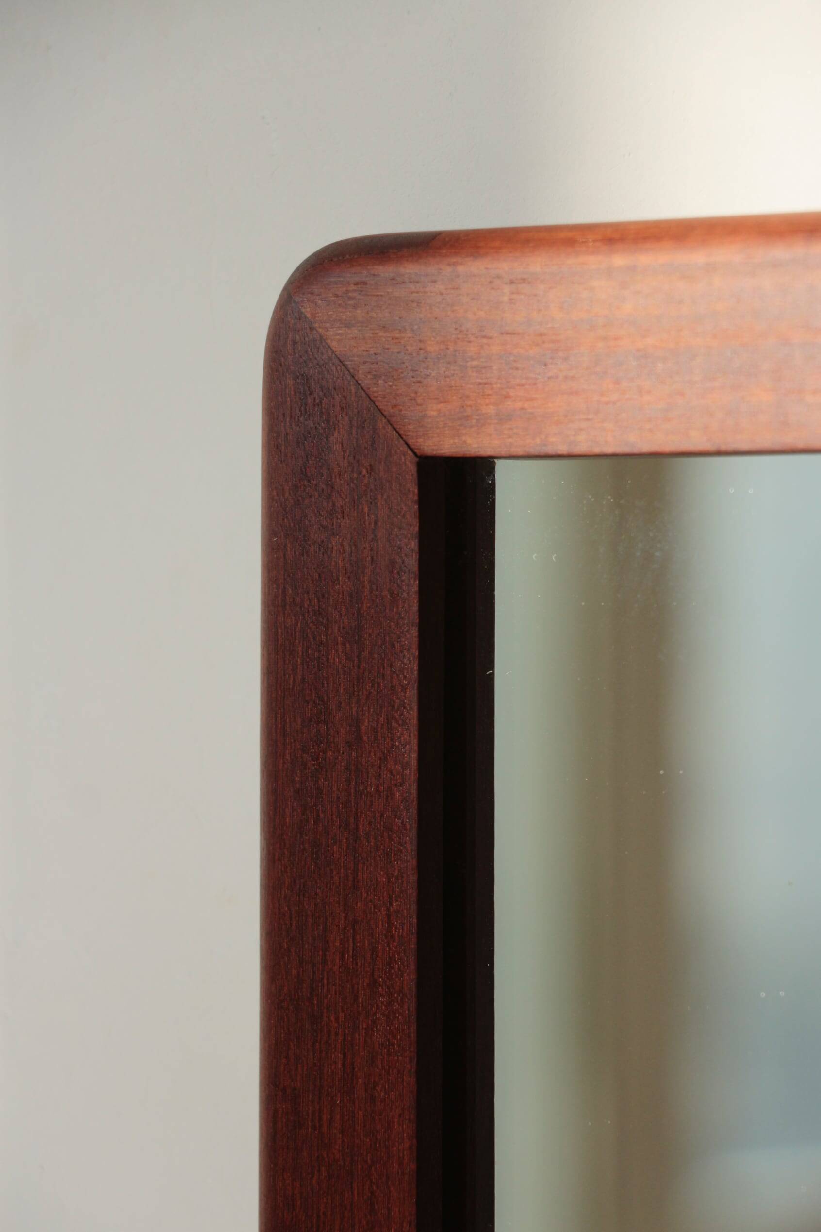 Miroir Rectangulaire en teck - Vintage - 04.01.24.02