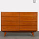 Wooden chest of drawers by Jiri Jiroutek, model U-453, circa 1960