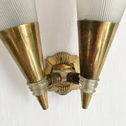 Appliques coniques orientables années 60