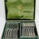 Christofle – 12-piece silver-plated fish cutlery set