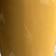 Vase jaune oblong années 90 H26