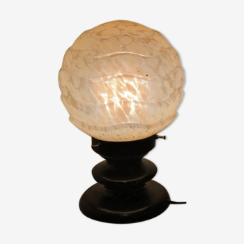 Vintage lamp globe glass