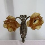 Ancienne applique en verre