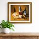 Oil on canvas still life signed Frechin.