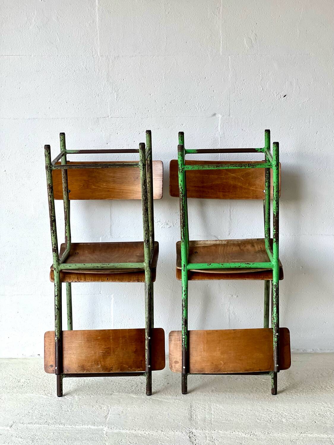 Vintage  School Chairs, set of 4