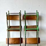 Vintage  School Chairs, set of 4