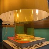 Yellow table lamp - Carlo Nason