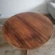Table ronde extensible papillon en palissandre