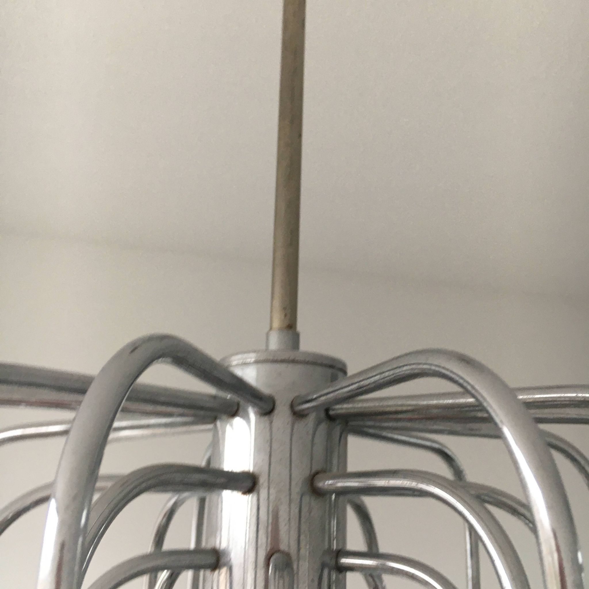 Space age sixties design sputnik hanging lamp, 1960’s