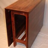 Bendt Winge scandinavian rosewood expandable table, 1960