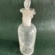 Flacon d’apothicaire ancien en verre, vers 1900