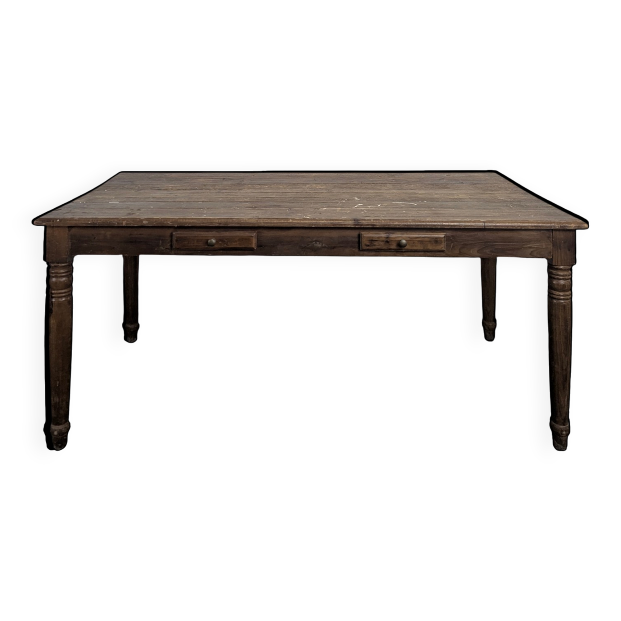 Rustic farmhouse table