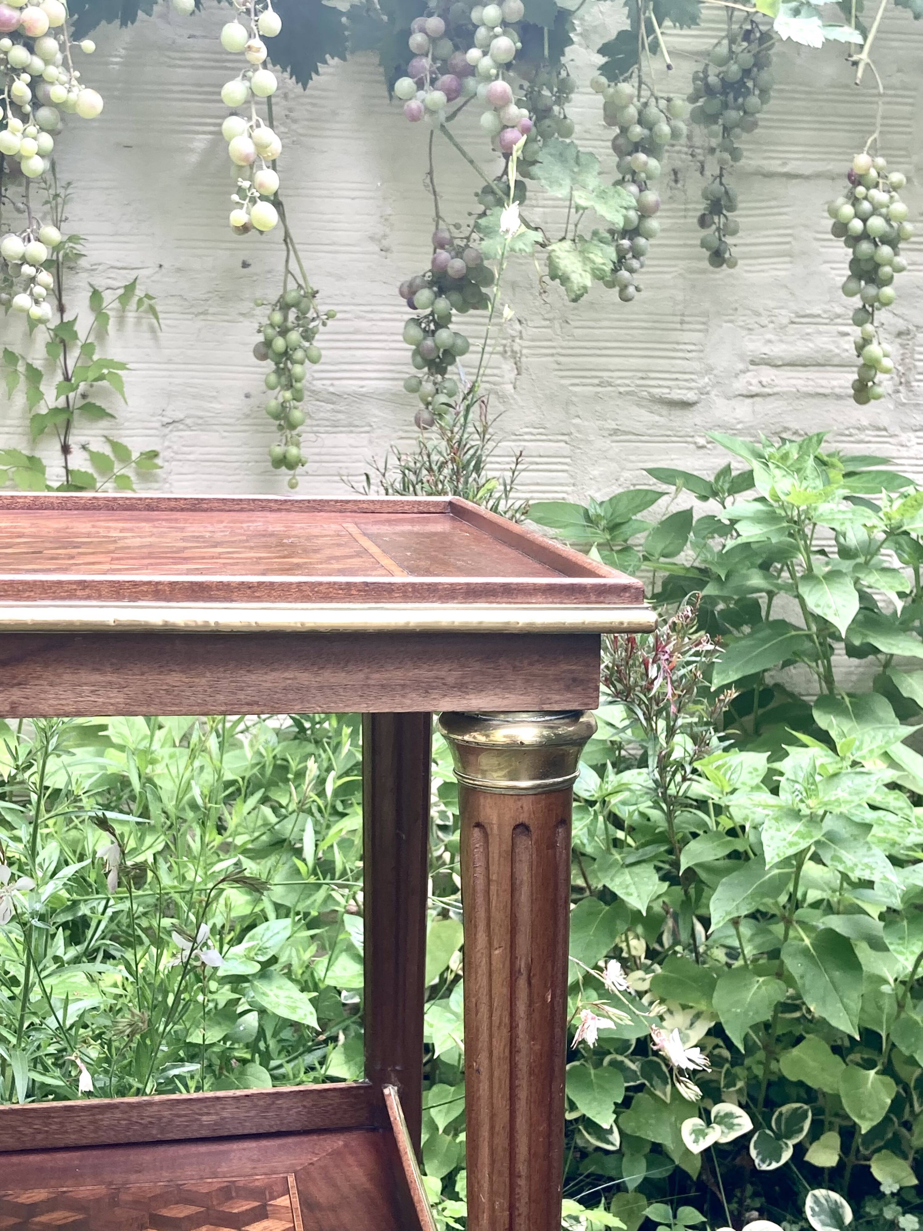 Tea table/Side table - Model making - Louis XVI