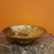 Enameled brass cup