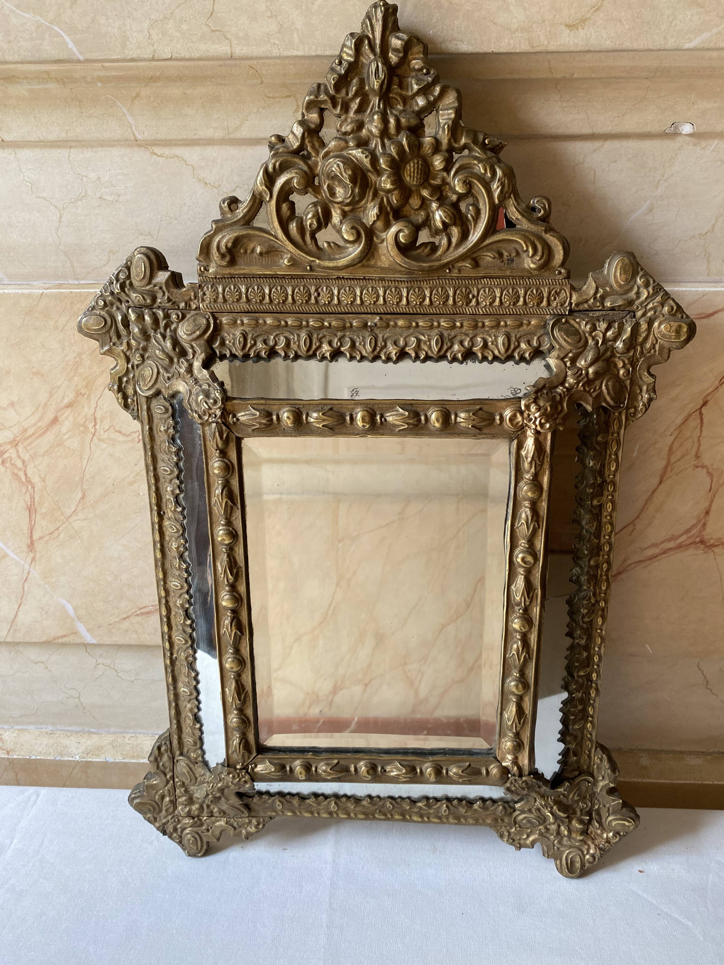 Small Napoleon III mirror