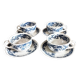 4 Villeroy and Boch cups and saucers