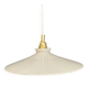 Vintage white opaline pendant light