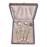 Silverplated serving set