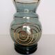 Art deco glass vase