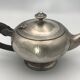 Antique teapot in silver-plated metal with ercuis goldsmith hallmarks