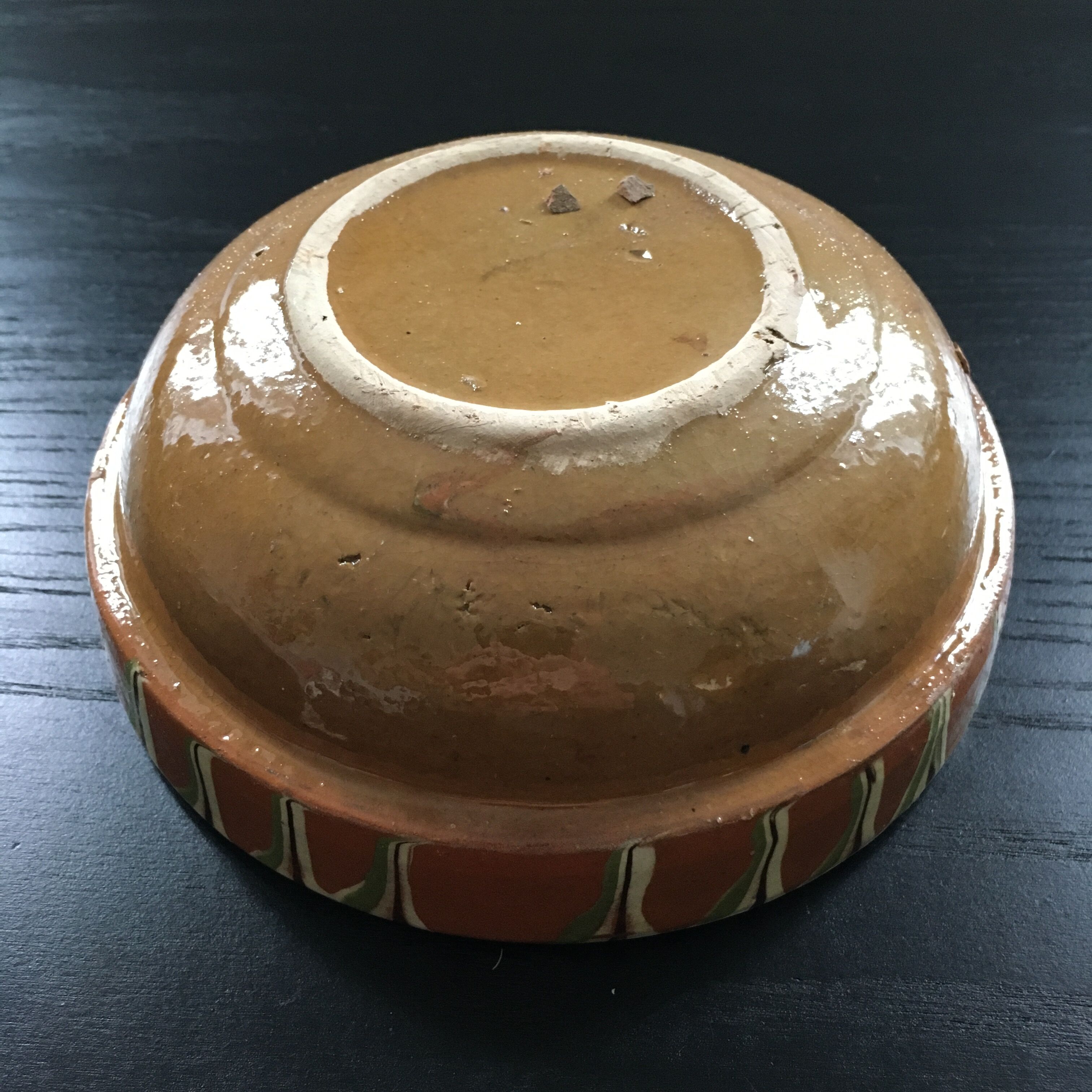 Mixed terracotta bowl