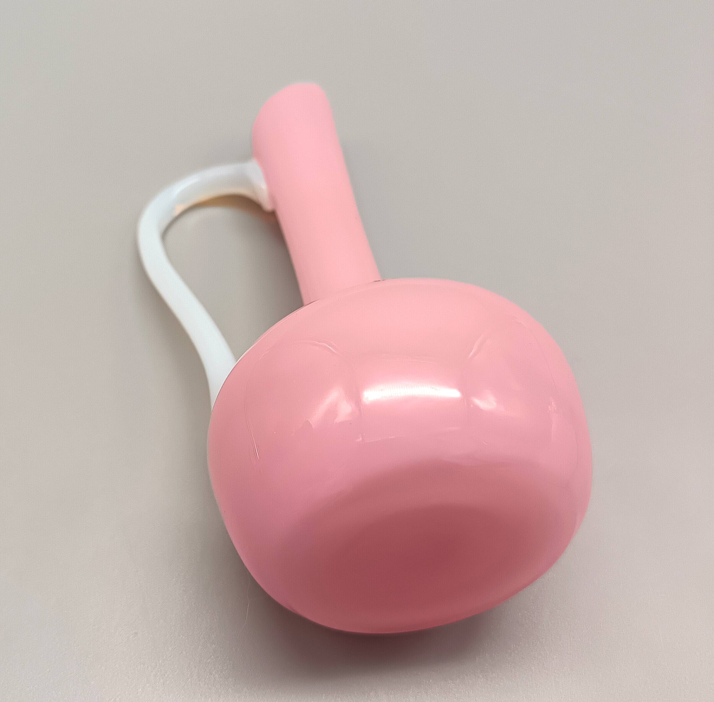 Pair of vintage milk glass vases, 1960-70, retro chic