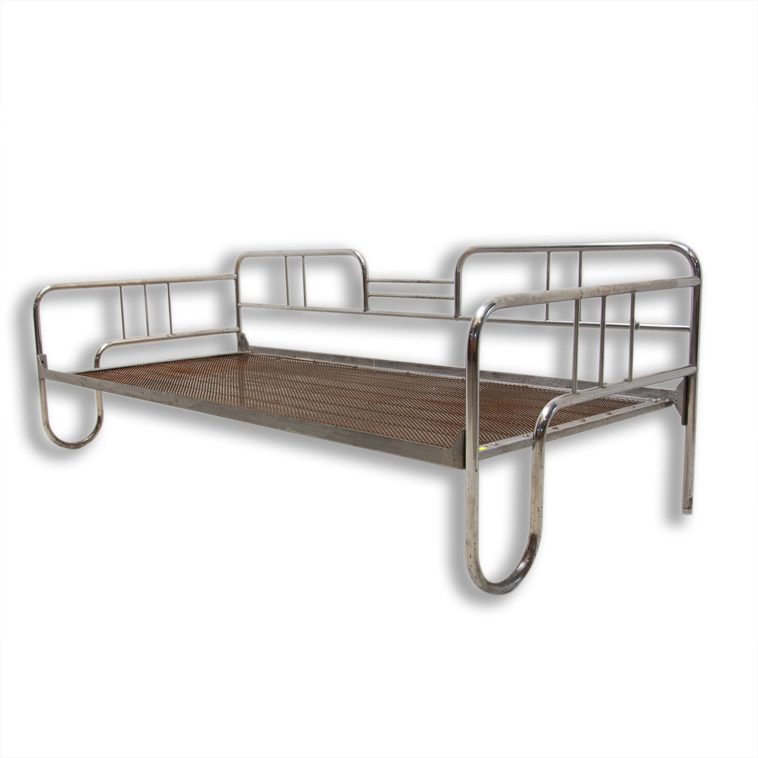 Chromed Bauhaus sofa, 1930´s, Bohemia