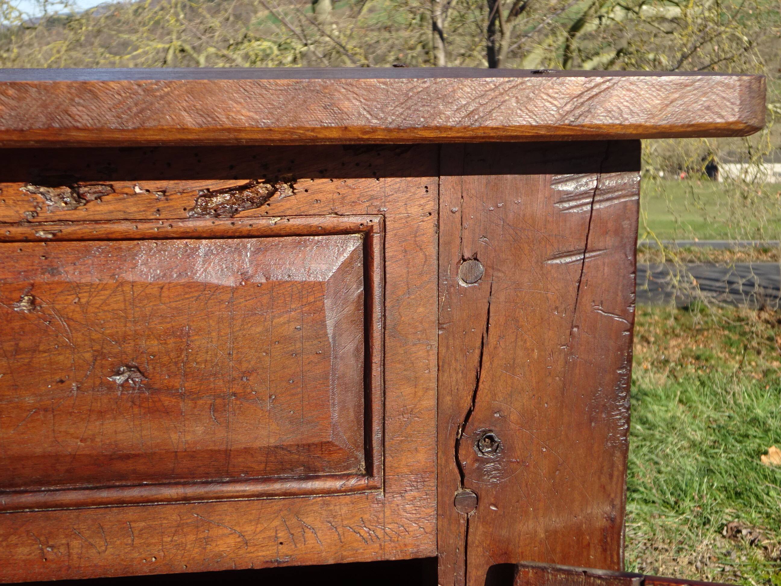 Very old restored wedding furniture.