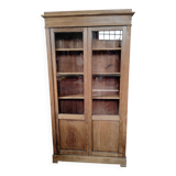 Restored antique library cabinet