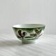Porcelain bowl with rooster motif