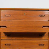 Mid-century teak dresser, Denmark, 1960s