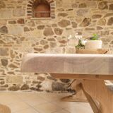 Table de ferme en chêne