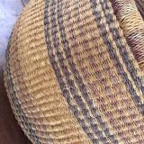 Old round African basket