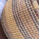 Old round African basket