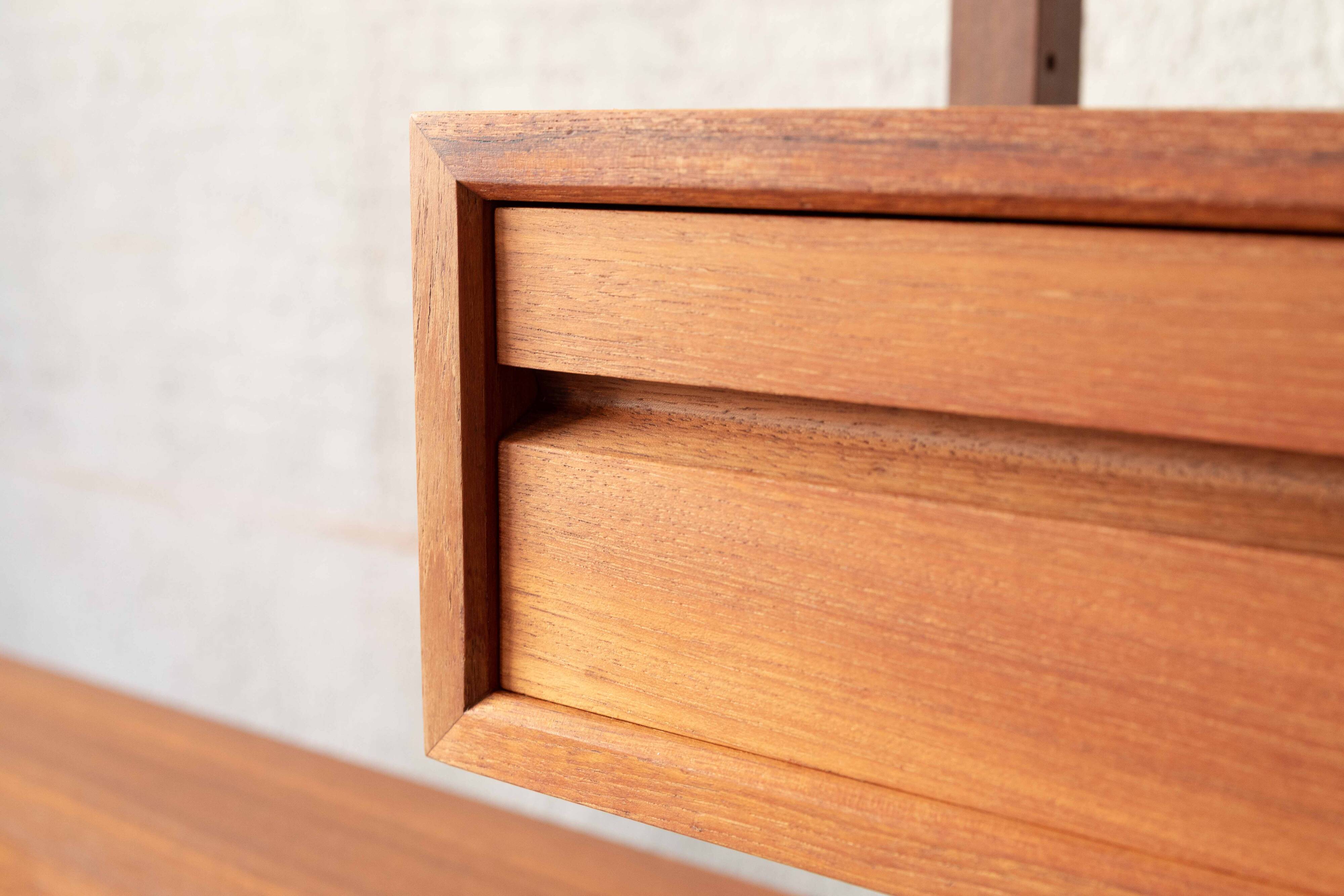 Freestanding wall unit by P. Cadovius, Denmark, 1960's