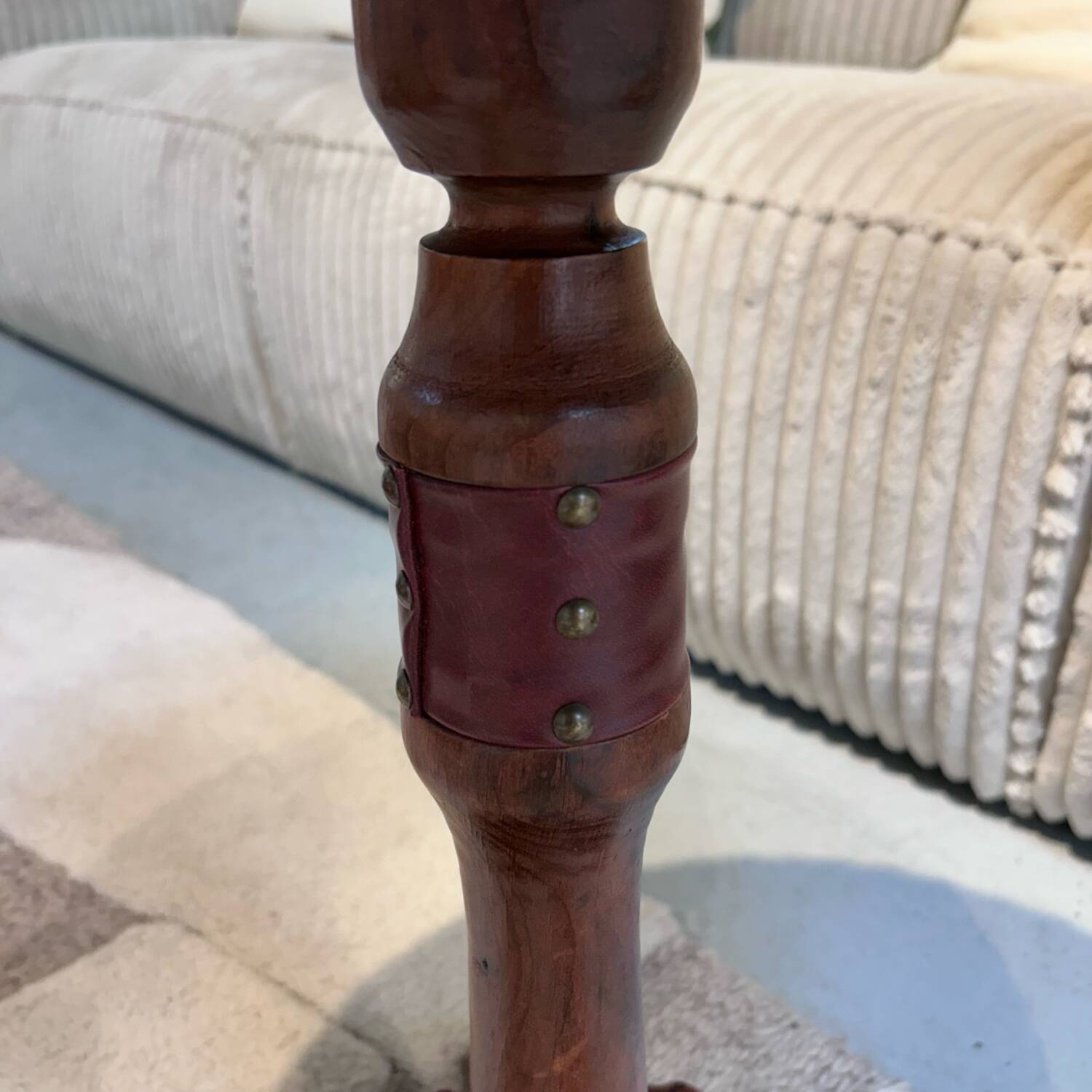 Berber style pedestal table