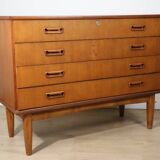 Scandinavian teak chest of drawers, 1960