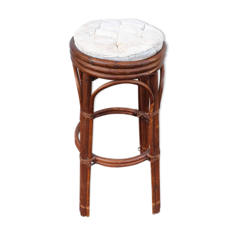 Rattan bar stool