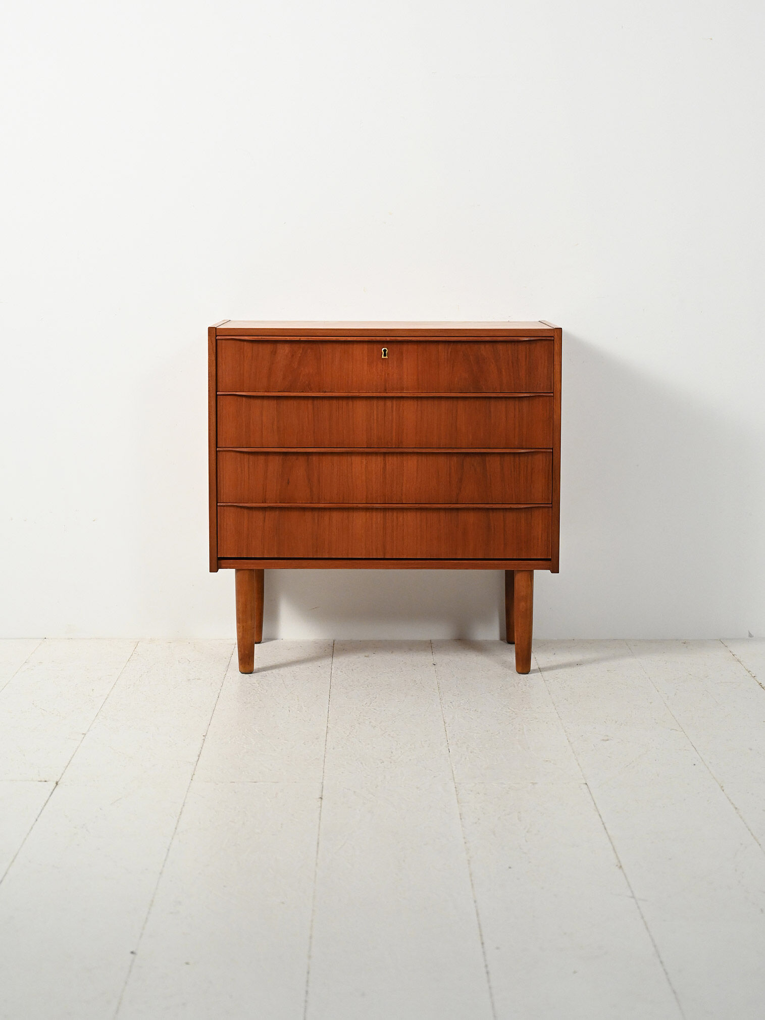 Scandinavian teak chest of drawers, 1960s