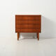 Scandinavian teak chest of drawers, 1960s