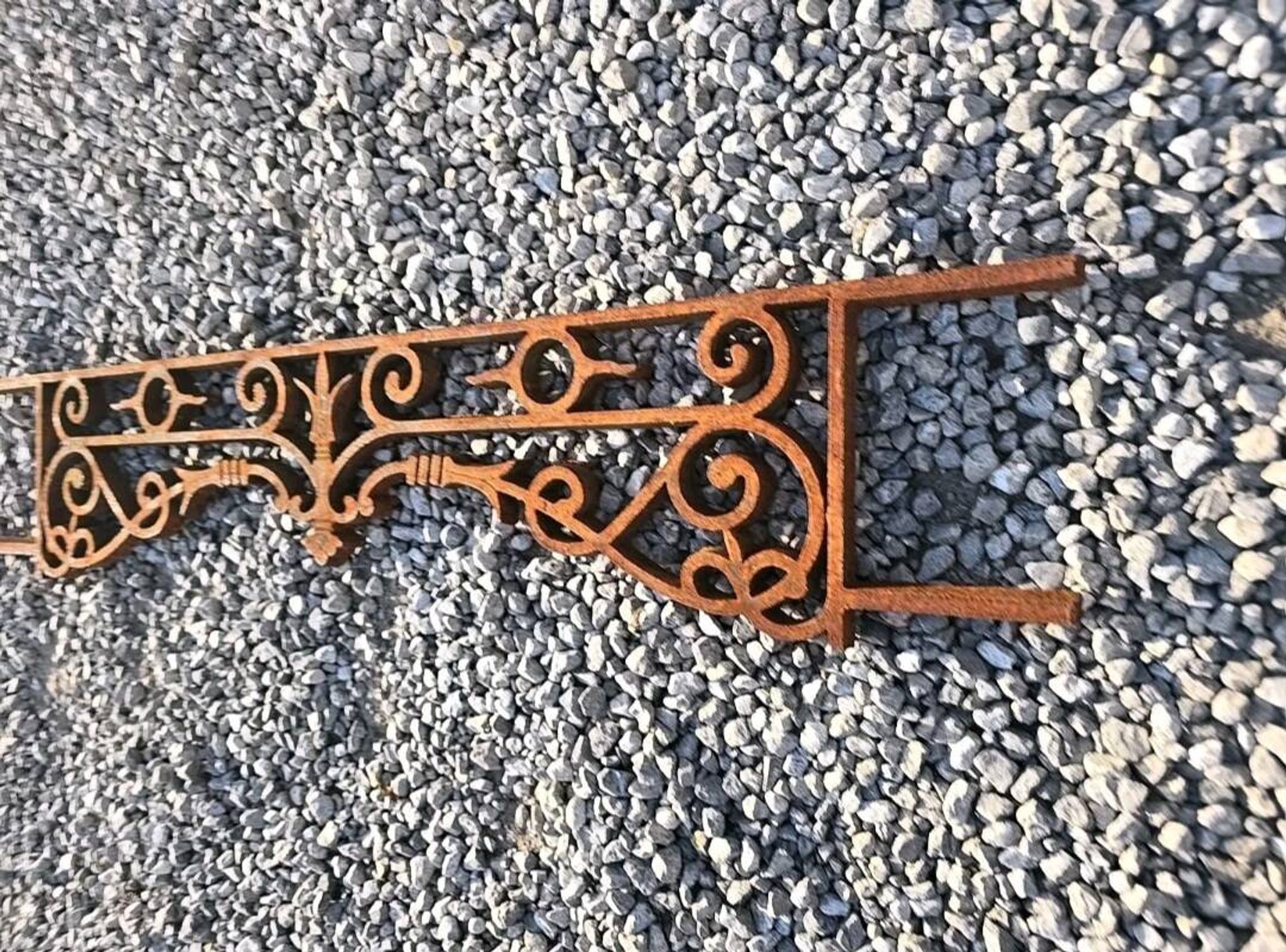 Cast iron window box