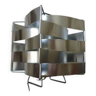 Uranus lamp by Max Sauze, aluminum creation from the 70s