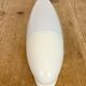Industrial White Bakelite Wall Light with Milk Glass, 1950s